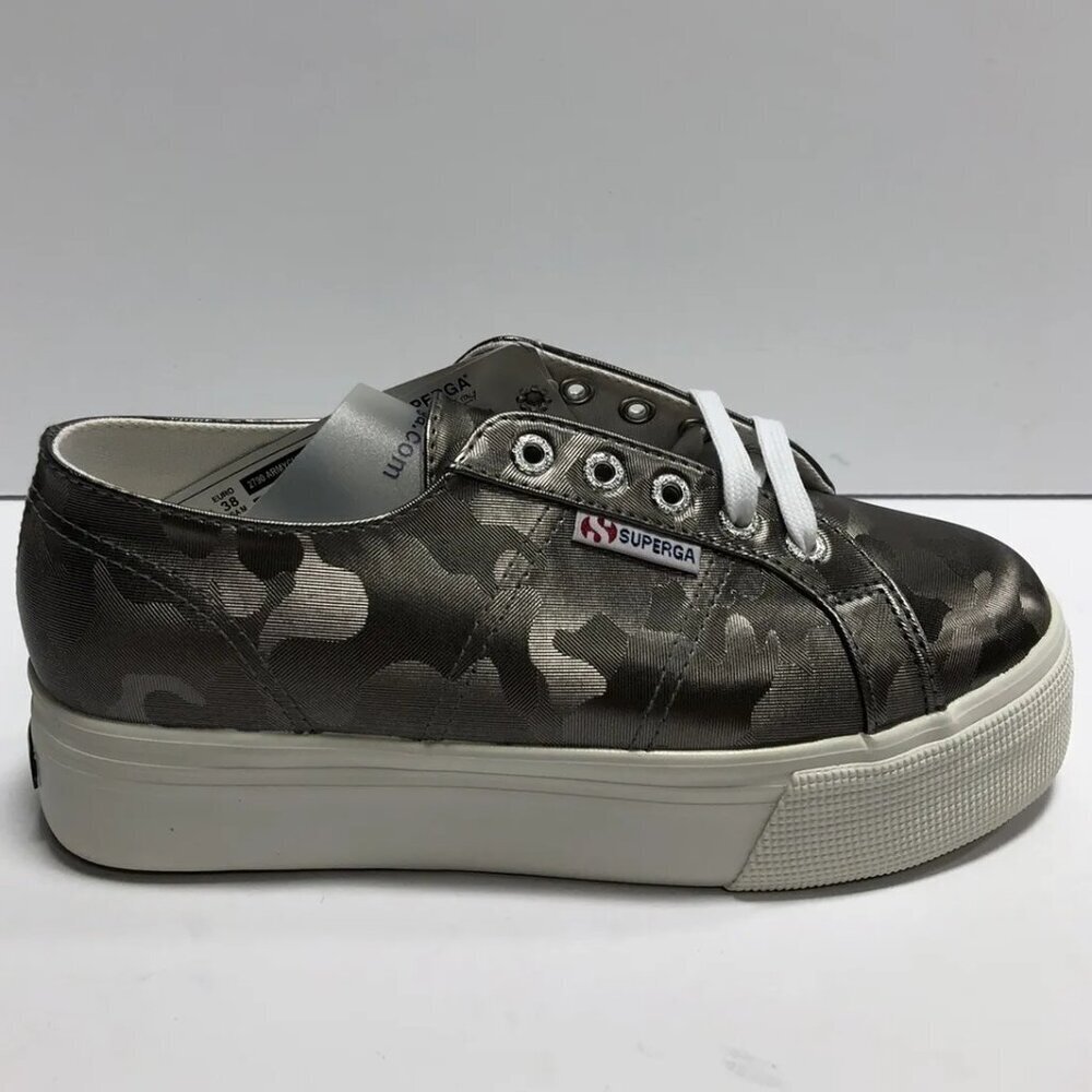 Superga Women's 2790 Sneaker Camo, Size 7.5M